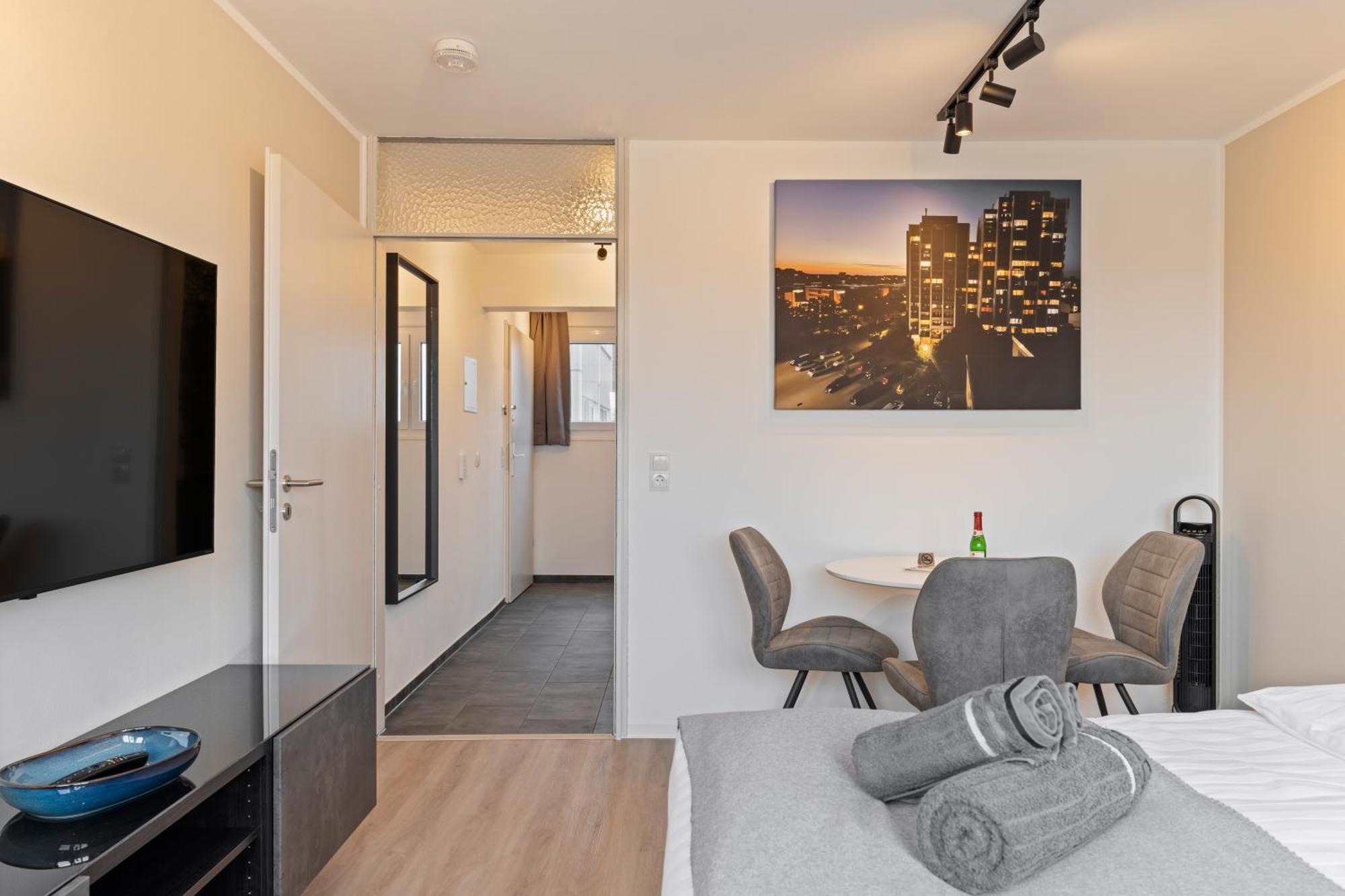 Fuer 2 - Wlan - Parkplatz - Homeoffice Apartment