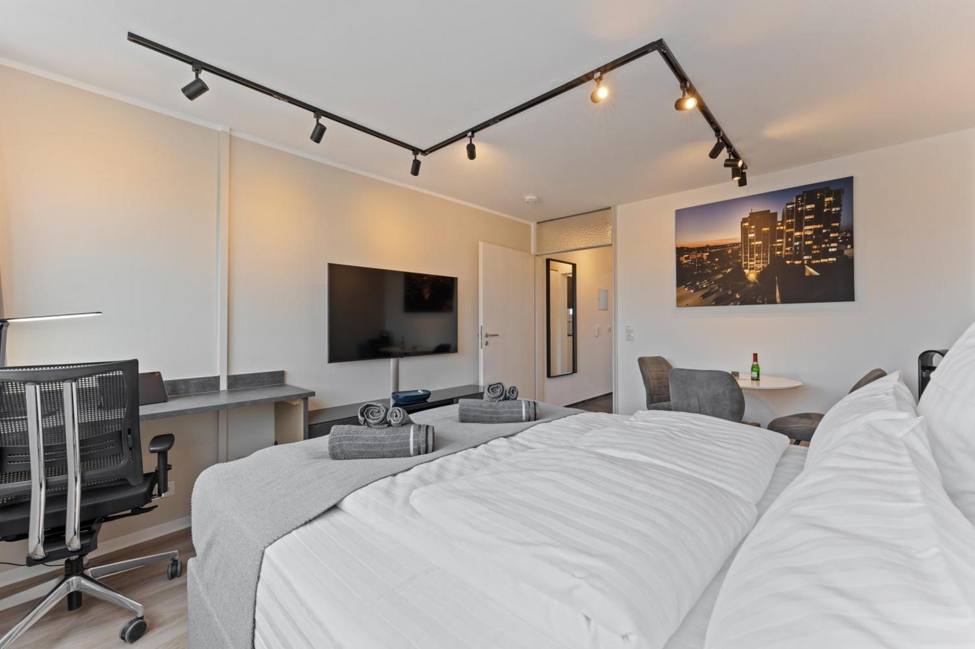 Fuer 2 - Wlan - Parkplatz - Homeoffice Apartment