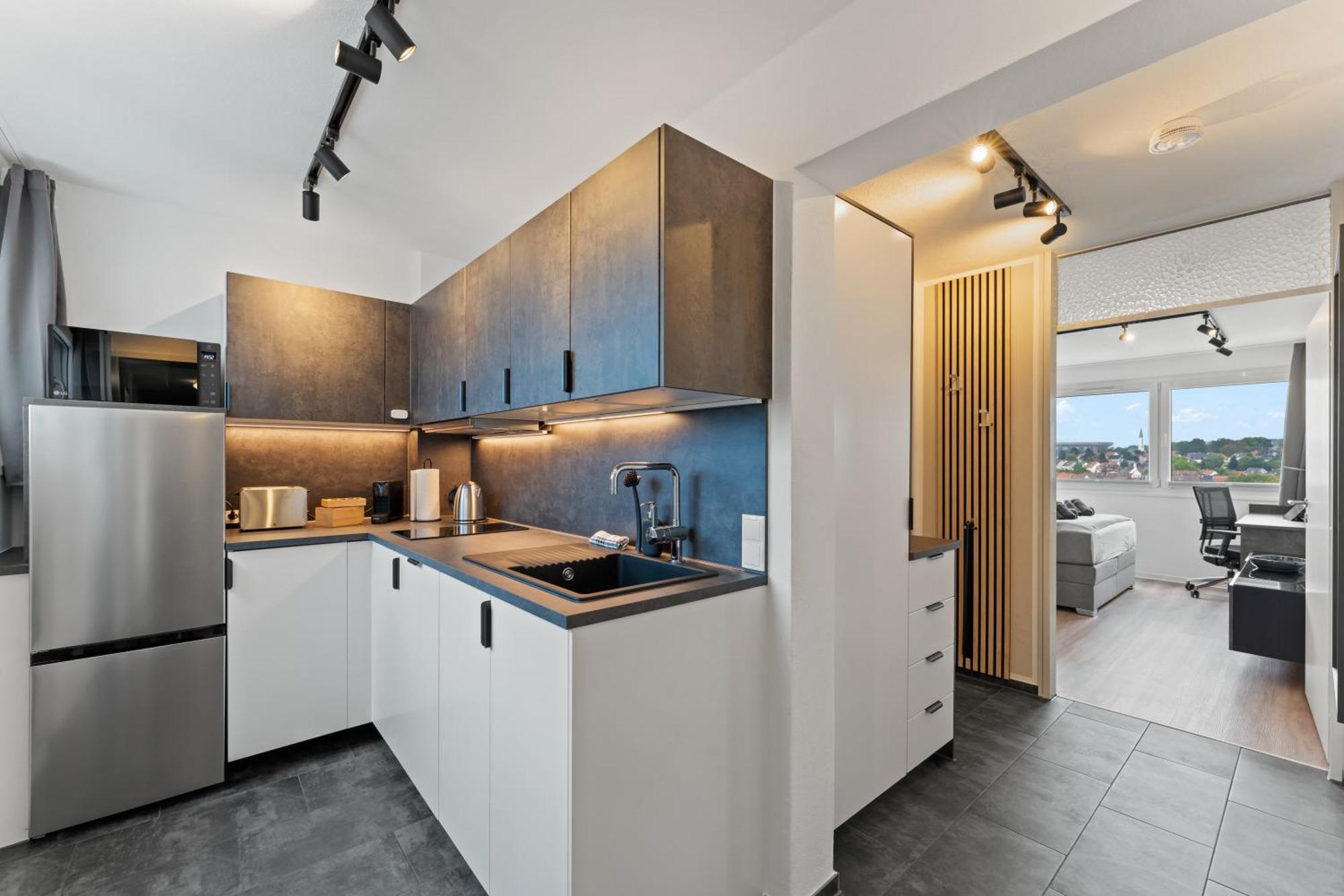 Fuer 2 - Wlan - Parkplatz - Homeoffice Apartment *